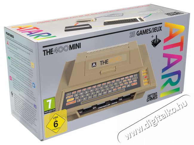 Atari THE400 Mini Iroda és számítástechnika - Játék konzol - Kontroller - 523850