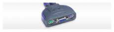 ATEN CS62S-AT 2PC PS/2 VGA KVM Switch Iroda és számítástechnika - Hálózat - Switch - 390111
