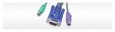 ATEN CS62S-AT 2PC PS/2 VGA KVM Switch Iroda és számítástechnika - Hálózat - Switch - 390111