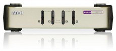 ATEN CS84U-AT 4PC USB-PS/2 VGA KVM Switch Tv kiegészítők - Kábel / csatlakozó - Csatlakozó / elosztó / átalakító - 395498