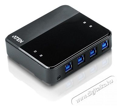 ATEN US434 4 portos USB 3.0 periféria megosztó switch Iroda és számítástechnika - Hálózat - Switch - 407918