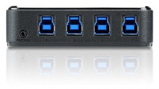 ATEN US434 4 portos USB 3.0 periféria megosztó switch Iroda és számítástechnika - Hálózat - Switch - 407918