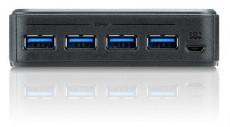 ATEN US434 4 portos USB 3.0 periféria megosztó switch Iroda és számítástechnika - Hálózat - Switch - 407918