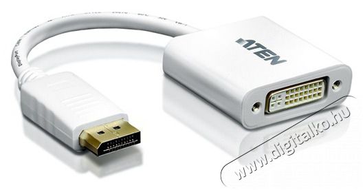 ATEN VC965-AT VanCryst DisplayPort-DVI Konverter Mobil / Kommunikáció / Smart - Mobiltelefon kiegészítő / tok - Kábel / átalakító - 411080