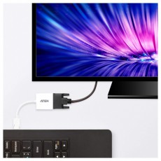 ATEN VC965-AT VanCryst DisplayPort-DVI Konverter Mobil / Kommunikáció / Smart - Mobiltelefon kiegészítő / tok - Kábel / átalakító - 411080