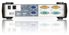 ATEN CS1742C-AT 2PC USB VGA Dual-View + Audio KVM Switch Iroda és számítástechnika - Egyéb számítástechnikai termék - 413537