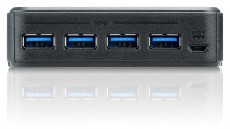 ATEN US434 4 portos USB 3.0 periféria megosztó switch Iroda és számítástechnika - Hálózat - Switch - 407918