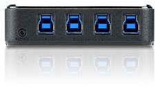 ATEN US434 4 portos USB 3.0 periféria megosztó switch Iroda és számítástechnika - Hálózat - Switch - 407918