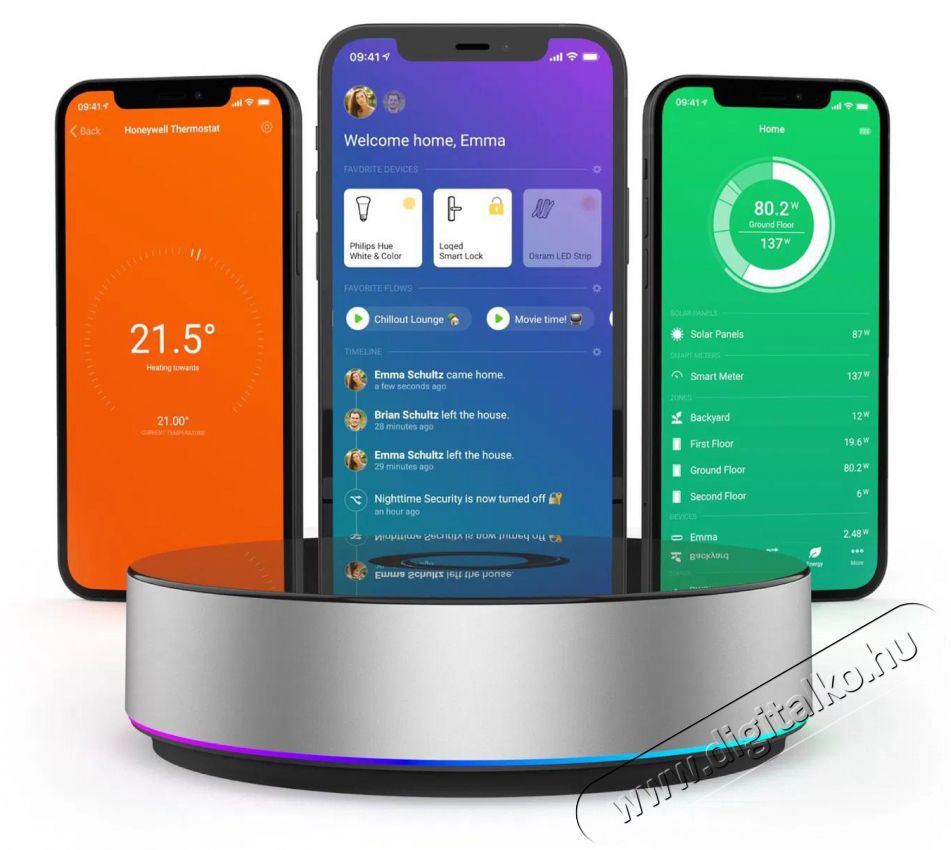 Athom Homey Bridge Iroda &eacute;s sz&aacute;m&iacute;t&aacute;stechnika - H&aacute;l&oacute;zat - Vezet&eacute;k n&eacute;lk&uuml;li adapter - 508050