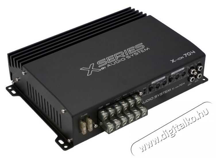 Audio System Audio System X--ION 70.4 n&eacute;gy csatorn&aacute;s aut&oacute;hifi erős&iacute;tő Egy&eacute;b - Nem forgalmazzuk ! - 272448