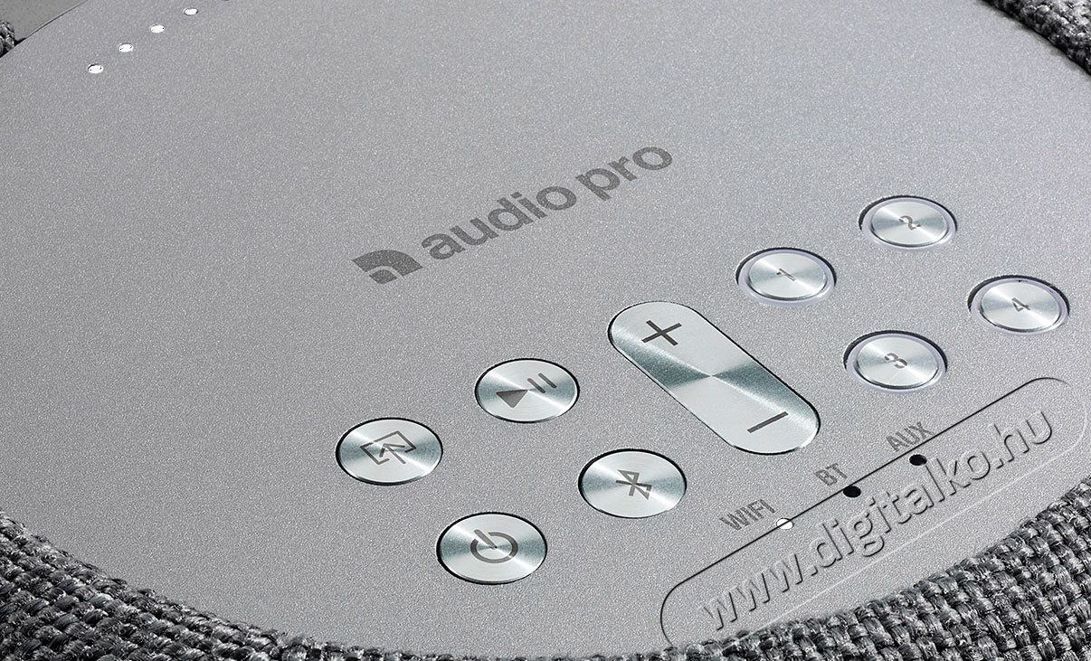 Audio Pro A 10 MultiRoom kétutas hordozható vezeték nélküli hangszóró - világos szürke Audio-Video / Hifi / Multimédia - Multi-room rendszer - Multi-room rendszer - 344646