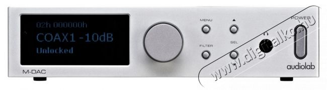 Audiolab M-DAC D/A konverter - ezüst Audio-Video / Hifi / Multimédia - Hifi - Sztereó - D/A konverter / fejhallgató erősítő - 323919
