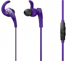 Audio-Technica ATH-CKX7iSPL SonicFuel mikrofonos fülhallgató telefonhoz - lila Audio-Video / Hifi / Multimédia - Fül és Fejhallgatók - Fülhallgató mikrofonnal / headset - 323649