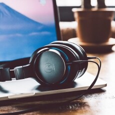 Audio-Technica ATH-MSR7BBK fejhallgató - fekete  Audio-Video / Hifi / Multimédia - Fül és Fejhallgatók - Fejhallgató - 367462