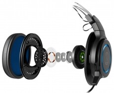 Audio-Technica ATH-G1WL pr&eacute;mium vezet&eacute;k n&eacute;lk&uuml;li fekete gamer mikrofonos fejhallgat&oacute; &Uacute;jdons&aacute;gok - &Uacute;j term&eacute;kek - 367484