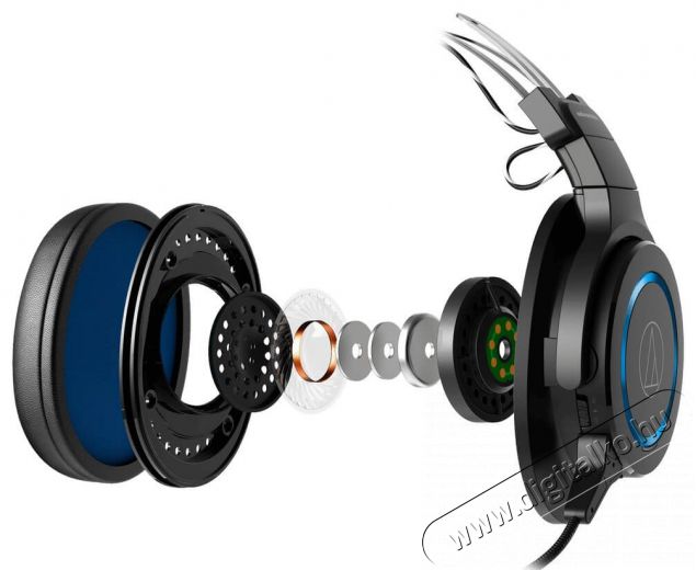 Audio-Technica ATH-G1WL pr&eacute;mium vezet&eacute;k n&eacute;lk&uuml;li fekete gamer mikrofonos fejhallgat&oacute; &Uacute;jdons&aacute;gok - &Uacute;j term&eacute;kek - 367484