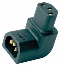AUDIOQUEST IEC90/2 C13 IEC 90 fokos hálózati adapter Iroda és számítástechnika - Számítógép tartozék - Táp kábel - 390220
