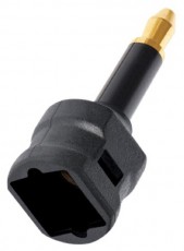 AUDIOQUEST Toslink - 3,5mm jack optikai adapter Tv kiegészítők - Kábel / csatlakozó - Csatlakozó / elosztó / átalakító - 390287