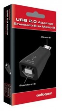 AUDIOQUEST USBMICROAD USB 2.0/3.0 Type-B - Micro USB adapter Tv kiegészítők - Kábel / csatlakozó - Csatlakozó / elosztó / átalakító - 390290