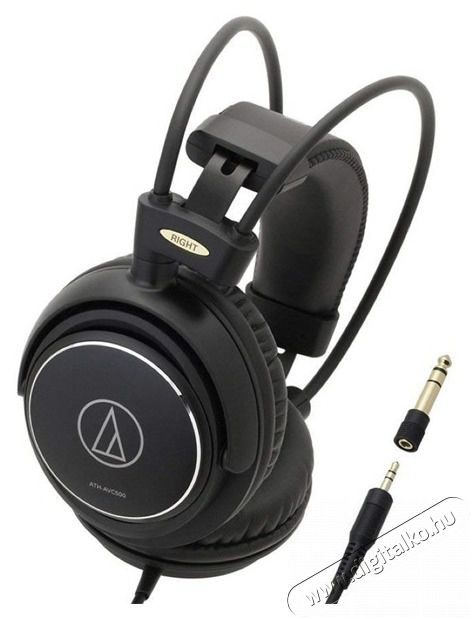 Audio-Technica ATH-AVC500 fekete fejhallgat&oacute; Audio-Video / Hifi / Multim&eacute;dia - F&uuml;l &eacute;s Fejhallgat&oacute;k - Fejhallgat&oacute; - 391868