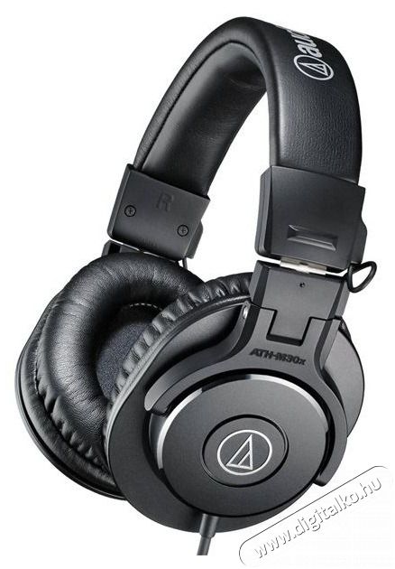 Audio-Technica ATH-M30X professzion&aacute;lis st&uacute;di&oacute; minős&eacute;gű monitor fejhallgat&oacute; Audio-Video / Hifi / Multim&eacute;dia - F&uuml;l &eacute;s Fejhallgat&oacute;k - Fejhallgat&oacute; - 391874