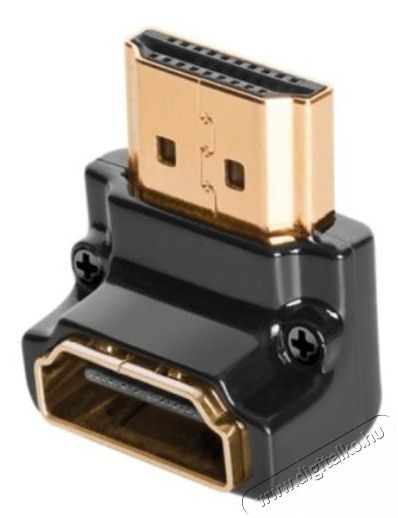 AUDIOQUEST HDM90N HDMI Type A aljzat - Type A aljzat aranyozott csatlakozós 90 fokos adapter Tv kiegészítők - Kábel / csatlakozó - Csatlakozó / elosztó / átalakító - 390291