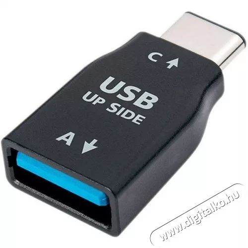 AUDIOQUEST TYPECUSBAD USB 2.0/3.0 Type-A - Type-C USB adapter Tv kiegészítők - Kábel / csatlakozó - Csatlakozó / elosztó / átalakító - 390294