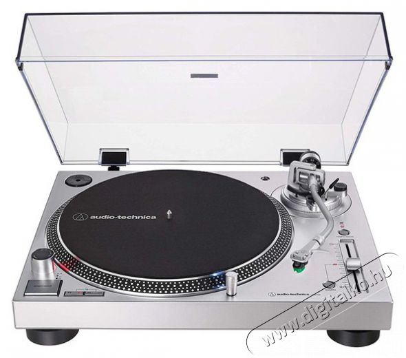 Audio-Technica AT-LP120XUSBSV szürke USB kimenet bakelit lemezjátszó Audio-Video / Hifi / Multimédia - Bakelit lemezjátszó - Bakelit lemezjátszó - 409996