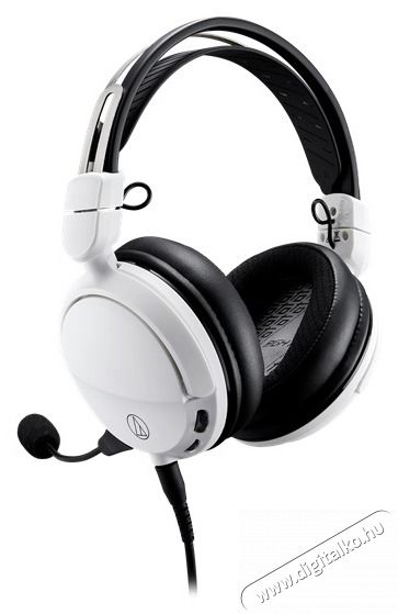 Audio-Technica ATH-GL3WH z&aacute;rt Hifi feh&eacute;r gamer headset Audio-Video / Hifi / Multim&eacute;dia - F&uuml;l &eacute;s Fejhallgat&oacute;k - Fejhallgat&oacute; mikrofonnal / headset - 427440