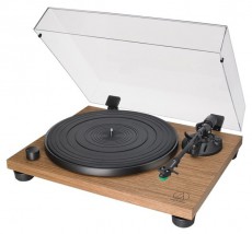 Audio-Technica AT-LPW40WN manuális szíjhajtásos diófa test lemezjátszó Audio-Video / Hifi / Multimédia - Bakelit lemezjátszó - Bakelit lemezjátszó - 440319