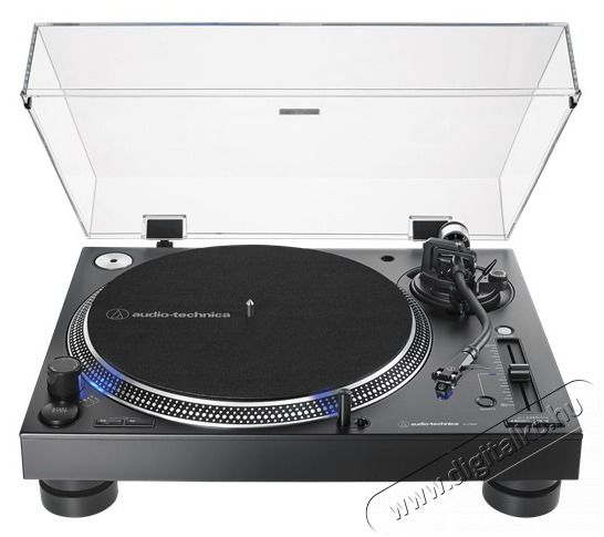 Audio-Technica AT-LP140XPBKEUK közvetlen hajtású professzionális fekete bakelit lemezjátszó Audio-Video / Hifi / Multimédia - Bakelit lemezjátszó - Bakelit lemezjátszó - 459092