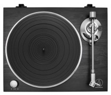 Audio-Technica AT-LPW30BK manuális szíjhajtásos fekete fa bakelit lemezjátszó Audio-Video / Hifi / Multimédia - Bakelit lemezjátszó - Bakelit lemezjátszó - 459094