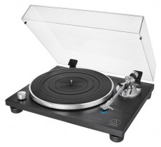 Audio-Technica AT-LPW30BK manuális szíjhajtásos fekete fa bakelit lemezjátszó Audio-Video / Hifi / Multimédia - Bakelit lemezjátszó - Bakelit lemezjátszó - 459094