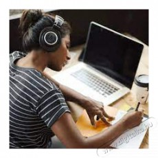 Audio-Technica ATH-M50XBT2 Bluetooth stúdió minőségű fekete fejhallgató Audio-Video / Hifi / Multimédia - Fül és Fejhallgatók - Fejhallgató mikrofonnal / headset - 459237