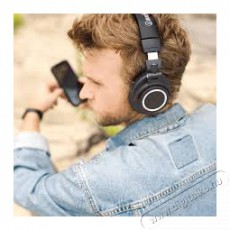 Audio-Technica ATH-M50XBT2 Bluetooth stúdió minőségű fekete fejhallgató Audio-Video / Hifi / Multimédia - Fül és Fejhallgatók - Fejhallgató mikrofonnal / headset - 459237