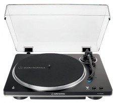 Audio-Technica AT-LP70XBTBS automata szíjhatásos fekete-ezüst Bluetooth/bakelit lemezjátszó Audio-Video / Hifi / Multimédia - Bakelit lemezjátszó - Bakelit lemezjátszó - 507128