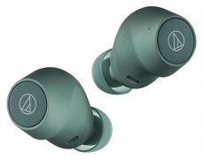 Audio-Technica ATH-CKS30TW+GR True Wireless aktív zajszűrős vezeték nélküli zöld fülhallgató Audio-Video / Hifi / Multimédia - Fül és Fejhallgatók - Fülhallgató mikrofonnal / headset - 514714