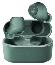 Audio-Technica ATH-CKS30TW+GR True Wireless aktív zajszűrős vezeték nélküli zöld fülhallgató Audio-Video / Hifi / Multimédia - Fül és Fejhallgatók - Fülhallgató mikrofonnal / headset - 514714