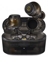 Audio-Technica ATH-CKS30TW+TBK True Wireless aktív zajszűrős vezeték nélküli áttetsző fekete fülhallgató Audio-Video / Hifi / Multimédia - Fül és Fejhallgatók - Fülhallgató - 514713