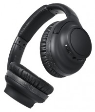 Audio-Technica ATH-S300BTBK Vezet&eacute;k n&eacute;lk&uuml;li ANC Bluetooth fekete fejhallgat&oacute; Audio-Video / Hifi / Multim&eacute;dia - F&uuml;l &eacute;s Fejhallgat&oacute;k - Fejhallgat&oacute; - 514710