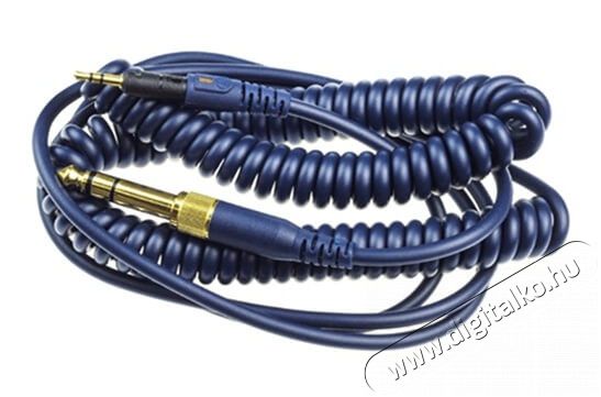 Audio-Technica ATH-M50x/ATH-M40x fejhallgatókhoz 3m tekercselt kábel - kék Audio-Video / Hifi / Multimédia - Fül és Fejhallgatók - Fejhallgató kiegészítő - 367466