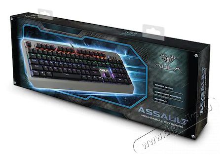 Aula Assault HUN fém világító mechanikus gamer billentyűzet Iroda és számítástechnika - Billentyűzet / billentyűzet szett - Vezetékes - 380002