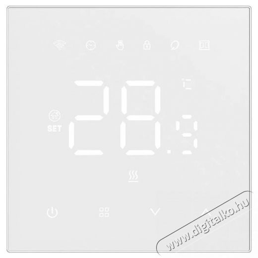 AVATTO WT410-16A-W WiFi for Electric Heating Háztartás / Otthon / Kültér - Okos otthon - Termosztát - 508063