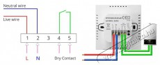 AVATTO WT410-WH-3A-W Wifi for Electric Heating Háztartás / Otthon / Kültér - Okos otthon - Termosztát - 508054