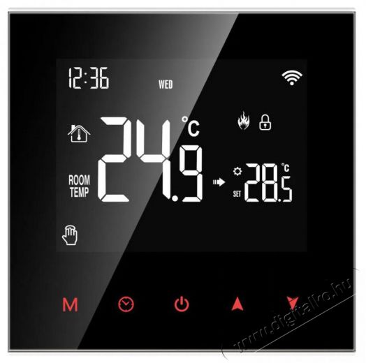AVATTO ZWT100-16A Zigbee for Electric Heating Háztartás / Otthon / Kültér - Okos otthon - Termosztát - 508055
