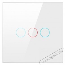 AVATTO LZTS02-EU-220V Zigbee Switch, fehér (3-gang, No Neutral) Háztartás / Otthon / Kültér - Egyéb háztartási termék - 523867