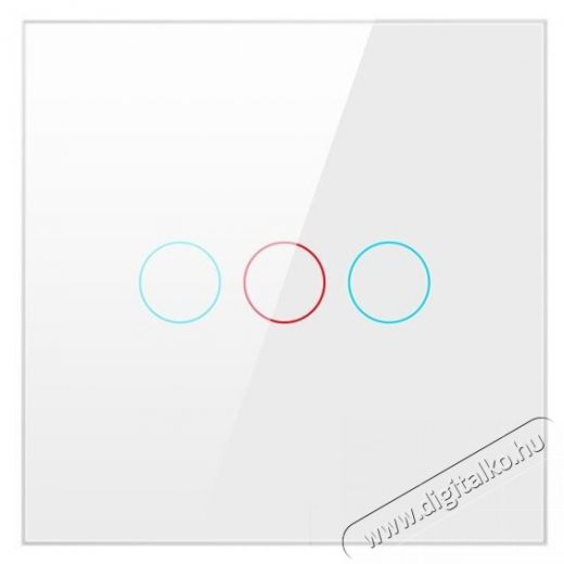 AVATTO LZTS02-EU-220V Zigbee Switch, fehér (3-gang, No Neutral) Háztartás / Otthon / Kültér - Egyéb háztartási termék - 523867