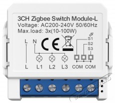 AVATTO LZWSM16 Zigbee (3-gang, No Neutral) Háztartás / Otthon / Kültér - Egyéb háztartási termék - 523872
