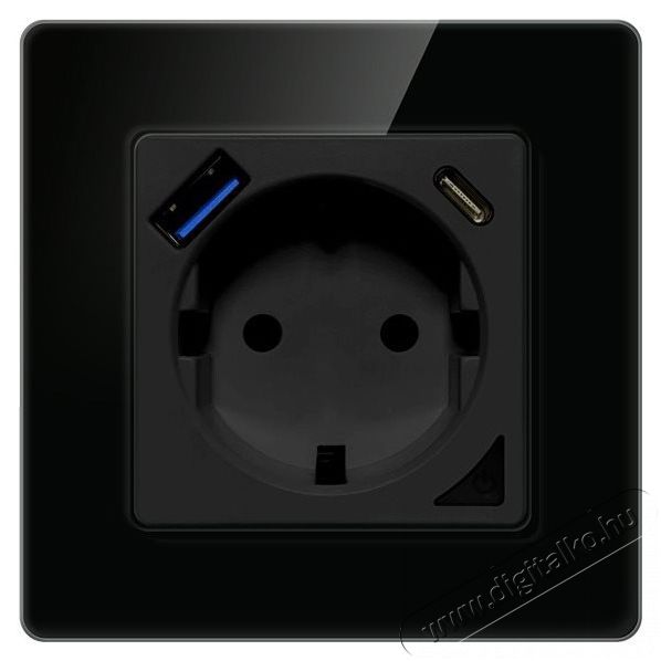 AVATTO N-WOT10-EU - WiFi, USB, fekete H&aacute;ztart&aacute;s / Otthon / K&uuml;lt&eacute;r - Okos otthon - Okos konnektor - 523875