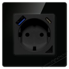 AVATTO N-WOT10-EU - WiFi, USB, fekete H&aacute;ztart&aacute;s / Otthon / K&uuml;lt&eacute;r - Okos otthon - Okos konnektor - 523875